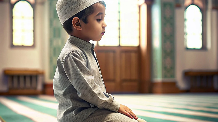 تعويد الصغار على الصلاة