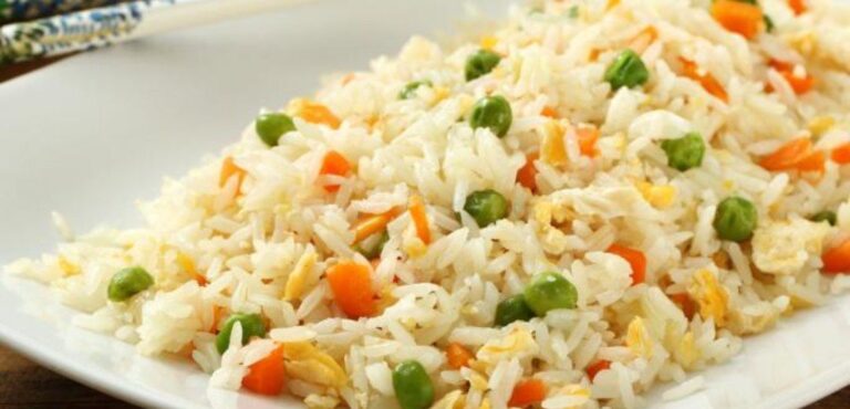 رز بالخضروات