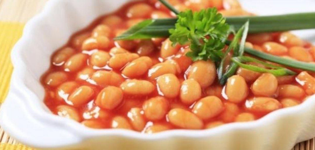 فاصوليا بيضاء بالطماطم