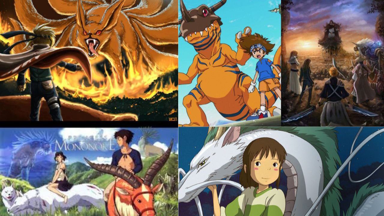 الحيوان في الأنمي